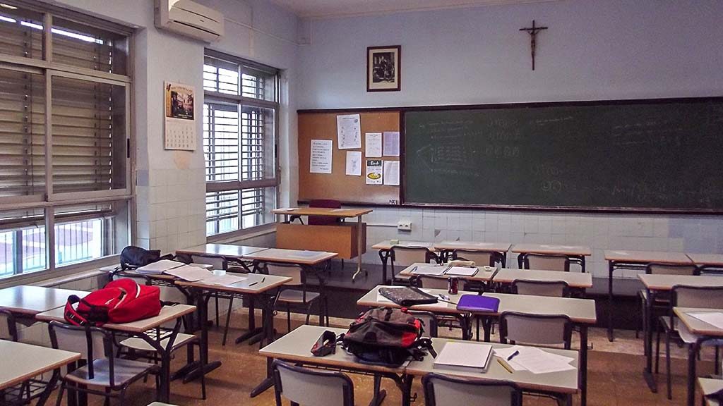aula colegio Agustinos Valencia